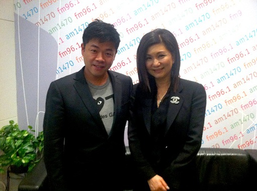 Delon 訪問TVB 製作資源部總監樂易玲