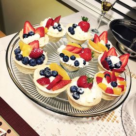 10 月 18 日介紹的 Fruit Tart。