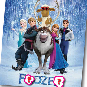 2月26日：「Frozen」
《冰雪奇緣》（Frozen），2013年末推出的3D動畫電影，亦是迪士尼成立90週年紀念作品，改編自安徒生童話《白雪皇后》。以全球12.74億美元的票房成為全球動畫史票房冠軍，成為影史票房榜第五名。