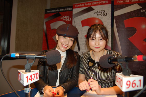 Lara梁心頤（左）和DJ Natalie（右）