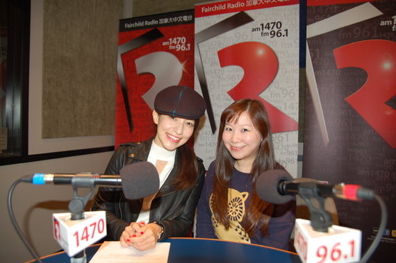 Lara梁心頤（左）和DJ捷颖（右）