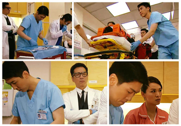 郭田葰不是在扮醫生，他有真正的專業資格，曾在澳洲做急症室的當值醫生，在劇集中演繹醫謢人員最有說服力。