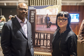 Mina Shum 以這次事件為題材，主要是受到 National Film Board 的製作人 Selwyn Jacob（左）的影響。