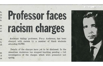 Sir George Williams University 的生物學教授 Perry Anderson 被黑人學生投訴種族歧視，在爭議的高峰期被勒令暫停教職，但很快便回到崗位，並沒有受到任何處分。