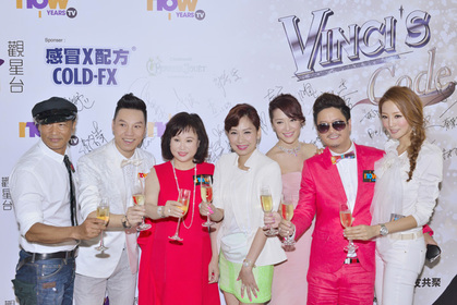 2012 年至 2014 年王賢誌在 Now TV 主持的訪談節目《Vinci's Code》，曾訪問多位當紅演藝人，他自己的公司三皇集團亦有捧場贊助。