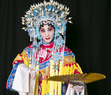 因為父母都是歌舞團的團員，是專業的藝術工作者，盛莉自小受到薰陶，9 歲就開始學習京劇。