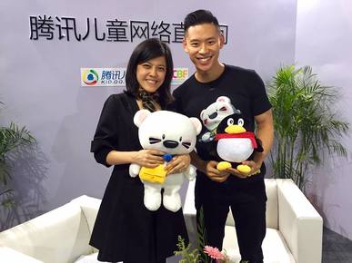 騰訊將和上游動漫合作開發 Super BOOMi 的動畫劇集，而 BOOMi 亦被製成毛公仔和塑膠公仔在中國熱賣，在 amazon.cn 已經完全 sold out。