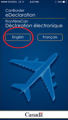 有英文和法文兩種語言可供選擇。