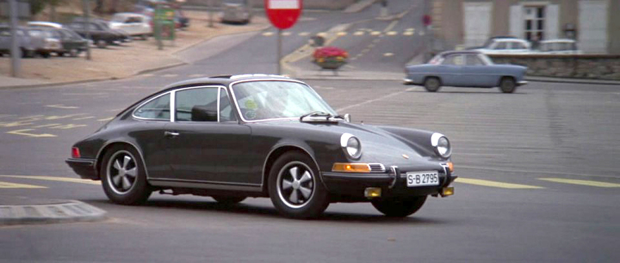 1971 年《Le Mans》電影序幕之 Porsche 911。(Photo from IMCDb.org)
