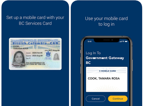 你可以透過電子版的 BC Services Card 在網上使用 BC 省府多項服務。電子版的流動 BC Services Card 將會成為身份驗証的新工具。