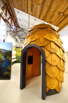 主要展館以悅目而有趣的形式介紹 BC 省林木業的概覽和歷史。