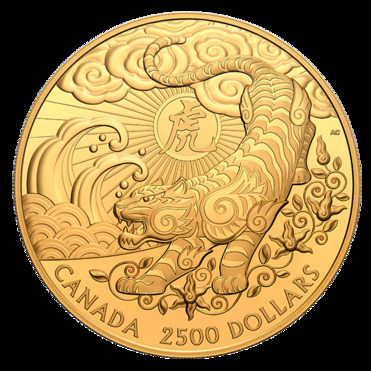 今年加拿大鑄幣廠的 1 Kg 虎年真金紀念幣早已沽清。