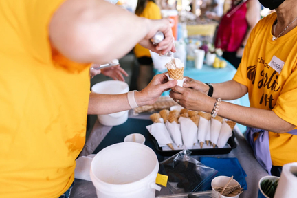 烤大蒜味道的冰淇淋，你試過沒有？(Photo by sharingfarm.ca)