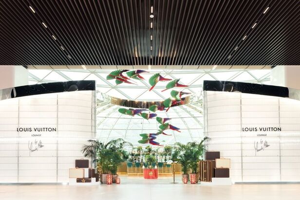去到哈馬德國際機場一定要去朝聖 LV 全球首間機場貴賓室。 (Photo by LOUIS VUIITTON)