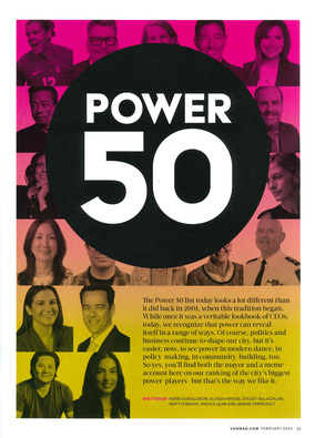 Thomas Fung 馮永發榮登溫哥華「Power 50 Hall of Fame」名人殿堂！