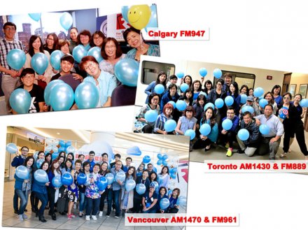Fairchild Radio Wraps Up Autism Awareness Week with a Sea of Blue Balloons
