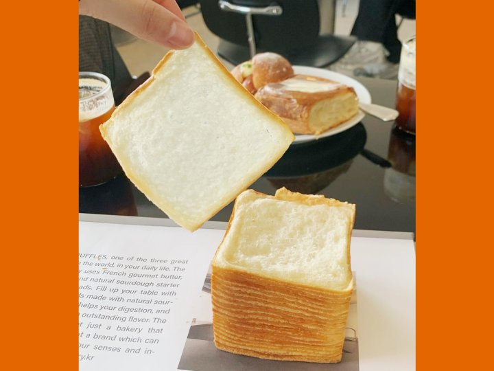 Tissue bread 韓國「紙巾麵包」爆紅！一層層撕開  薄到透光超可口