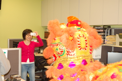 Lion Dance 金獅採青 開年大吉