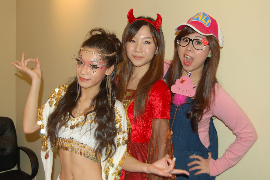 Halloween cosplay party