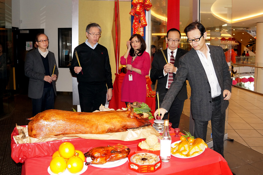 CNY Pig Cutting 年初五開年儀式