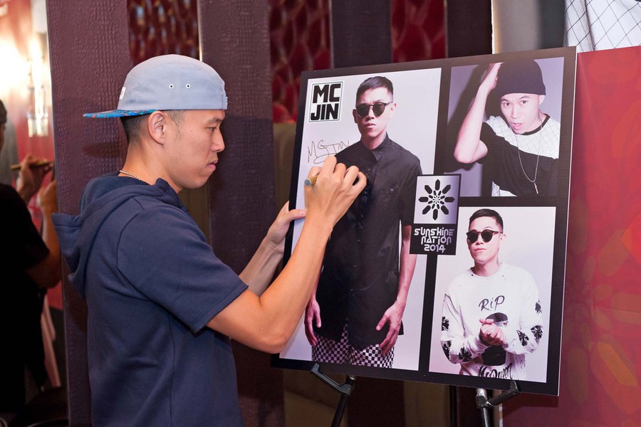 MC Jin Press Conference