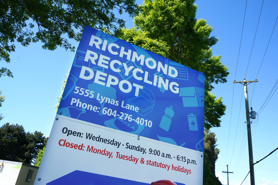 DJ 聽眾參觀 Richmond Recycle Depot