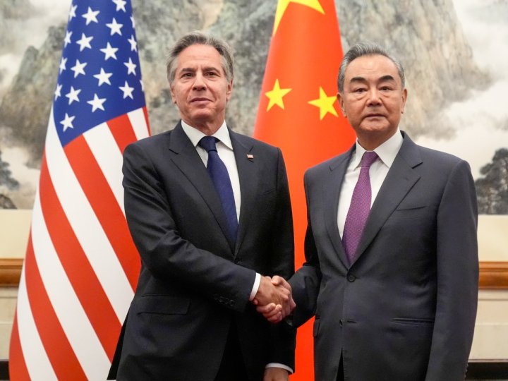 中國外長王毅與美國務卿布林肯會晤