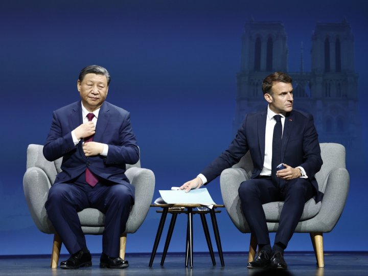 中國國家主席習近平出訪法國 與馬克龍馮德萊恩舉行會談