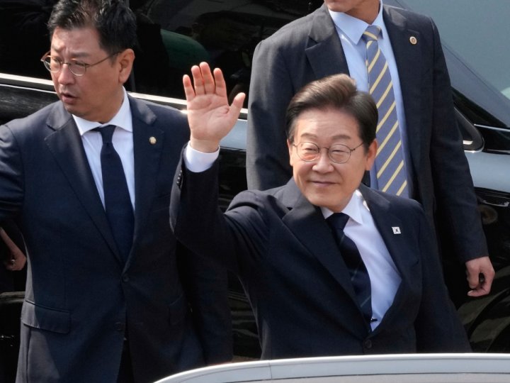 南韓共同民主黨黨魁李在明當選第21屆總統