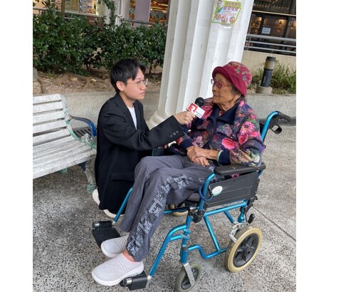 大埔宏福苑大火最年長災民98歲王婆婆向本台憶述火警經過