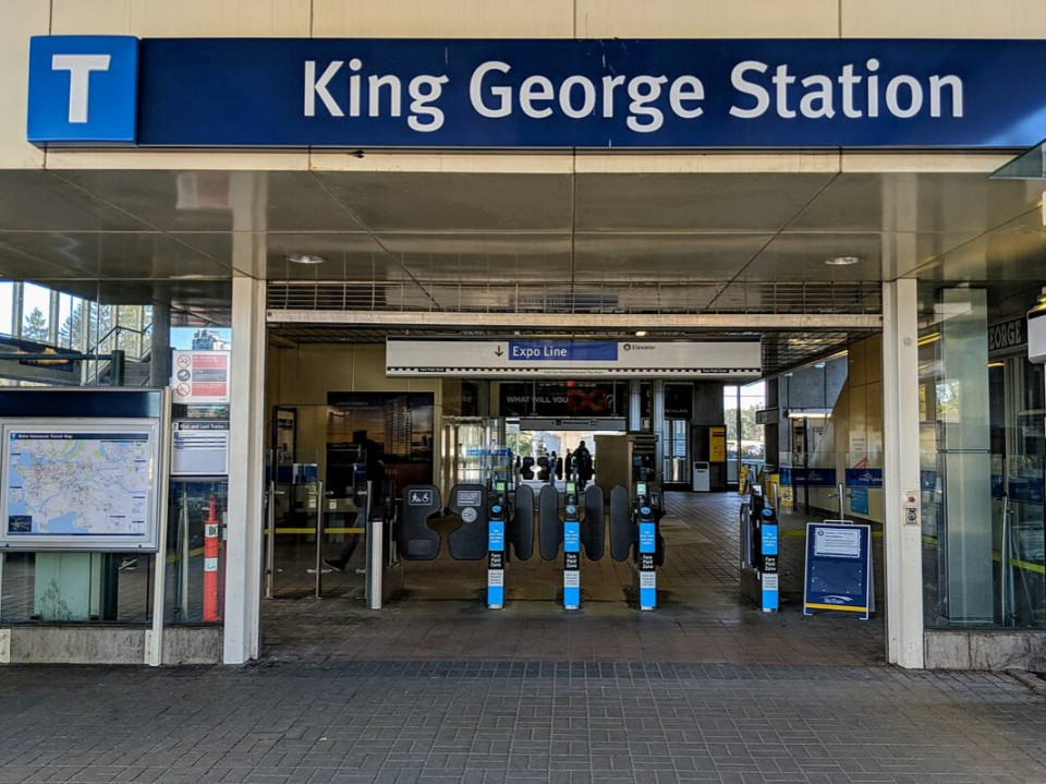 King George架空列車站及Cambie橋因工程及電影拍攝關閉