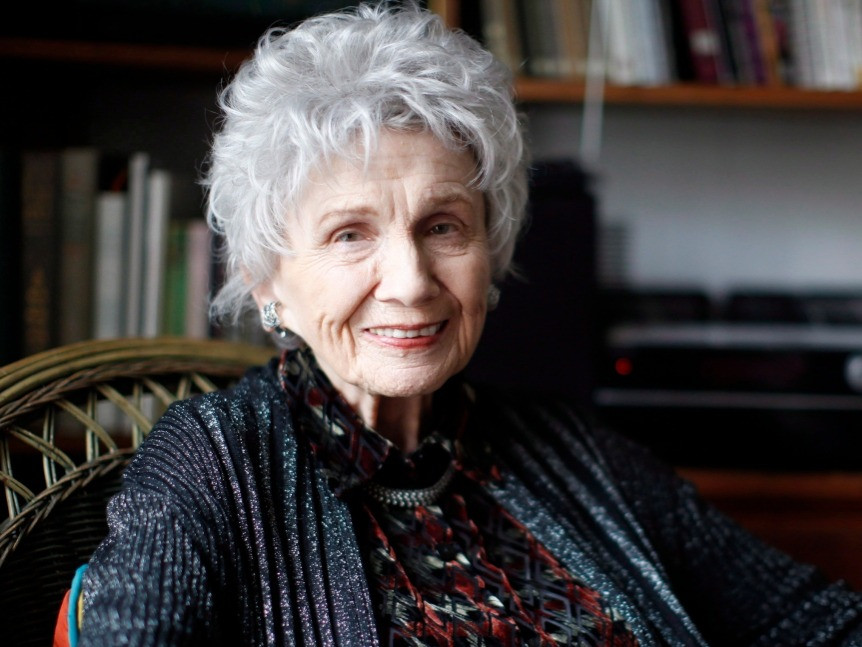 2013年諾貝爾文學奬得主安省短篇小說傳奇作家Alice Munro逝世