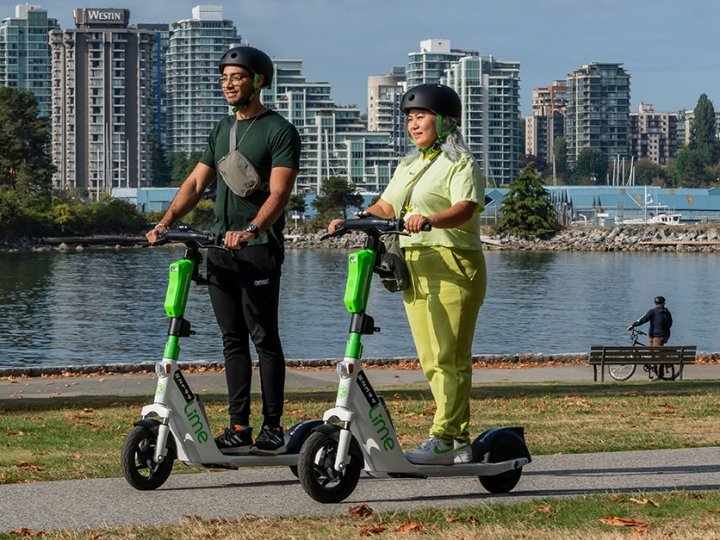 Lime共享電動滑板車擴展至溫市中心
