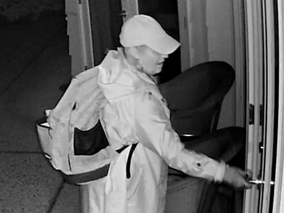 Featured News-北溫上月發生入室盜竊案  騎警追緝一名白人女子