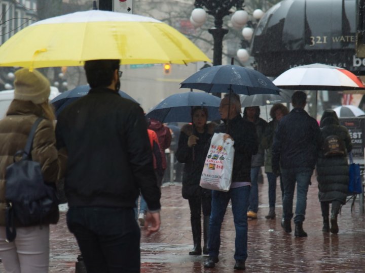 大溫地區預計周五開始降雨