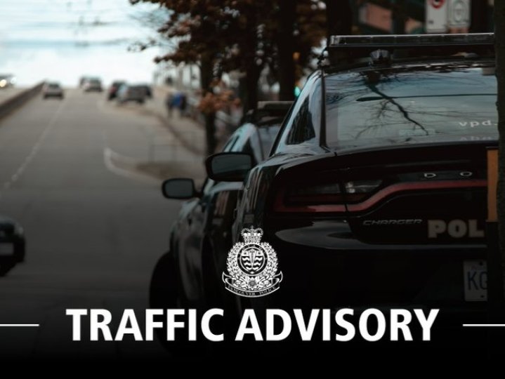 介乎Langley與素里的1段1號公路西行方向今早發生車禍現場交通受阻