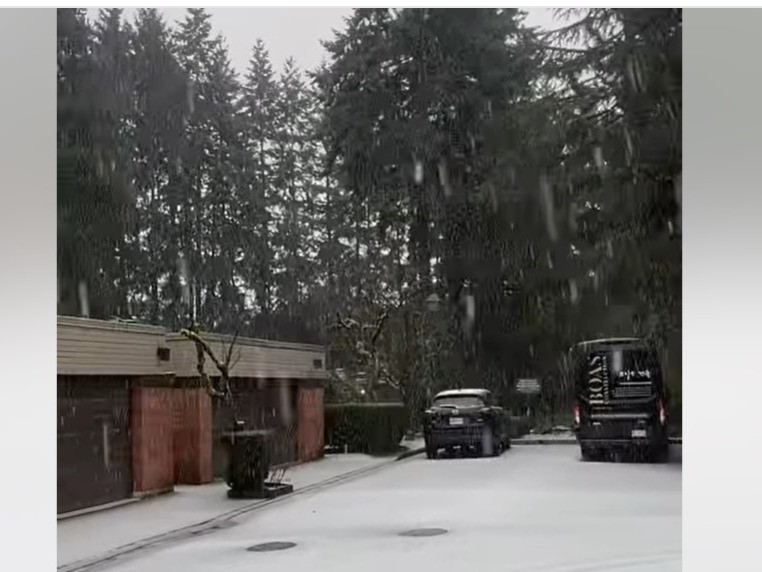 Featured News-大溫地區出現落冰雹及濕雪天氣