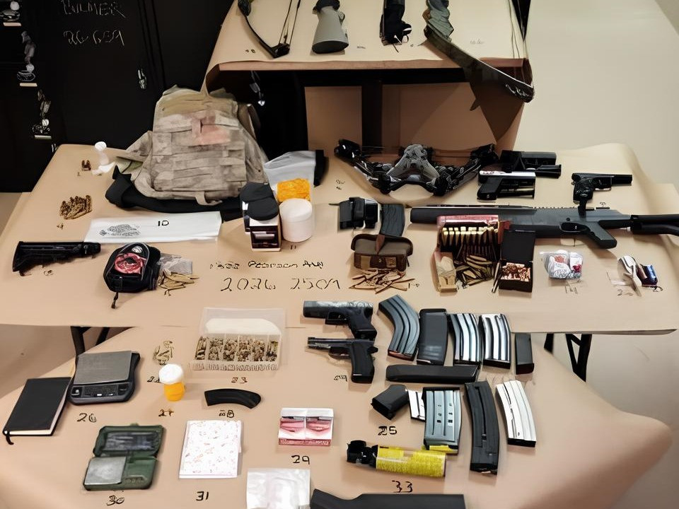 Featured News-喬治王子市警方截查車輛　檢獲疑似爆炸裝置及多項武器