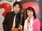 Mary訪問北極光四重奏的大提琴手﹐Bo Peng 現場演繹 