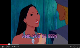 Pocahontas - Colors of the Wind (附歌詞)