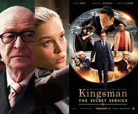 Michael Caine、Sophie Cookson、Kingsman : The Secret Service