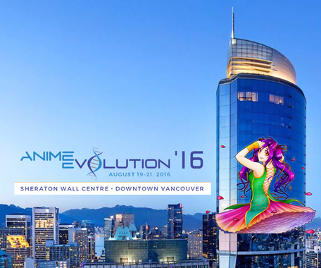 連續多年在 UBC 舉行的 Anime Evolution 今年將移師 downtown 的 Sheraton Wall Centre 舉行，交通更方便。
