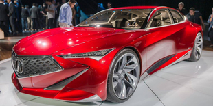 除了 Ford，Acura 亦有新車款在溫哥華首次登場，名為 Precision Concept。