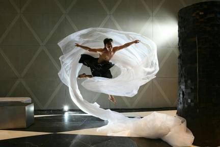 Billy Chang 張逸軍是台灣第一位進入太陽馬戲團的舞者，今次不但擔任台加藝文節的藝術總監，還會粉墨登場。