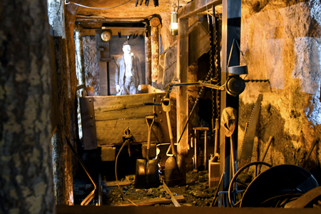 Nanaimo 博物館有展示當年煤礦工作概況。