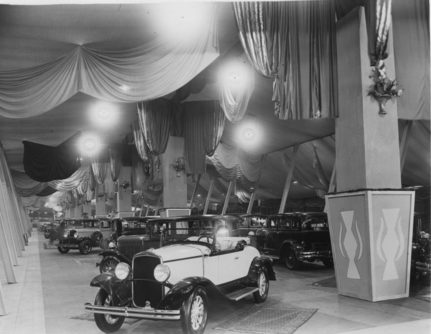 1935 年的展覽廳。