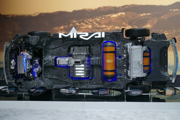 豐田 Mirai 燃料電池車被「起底」。