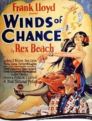 描述 19 世紀末尋金熱的 1925 年默片《Winds of Chance》，屬首部在 BC 内陸拍攝之好萊塢劇情片。