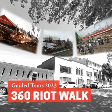 「360 Riot Walk」（360 排亞暴動步行）將於 7 月 29 及 30 日，還有 8 月 5 及 6 日舉行，參加者須先到 Evenbrite 網頁報名。