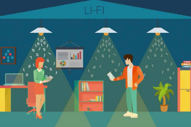 Li-Fi 是一種基於可見光的通訊技術，能達到雙向、高速無線網絡傳輸的科技，屬於光學無線通訊中的一種。(Photo by LED)